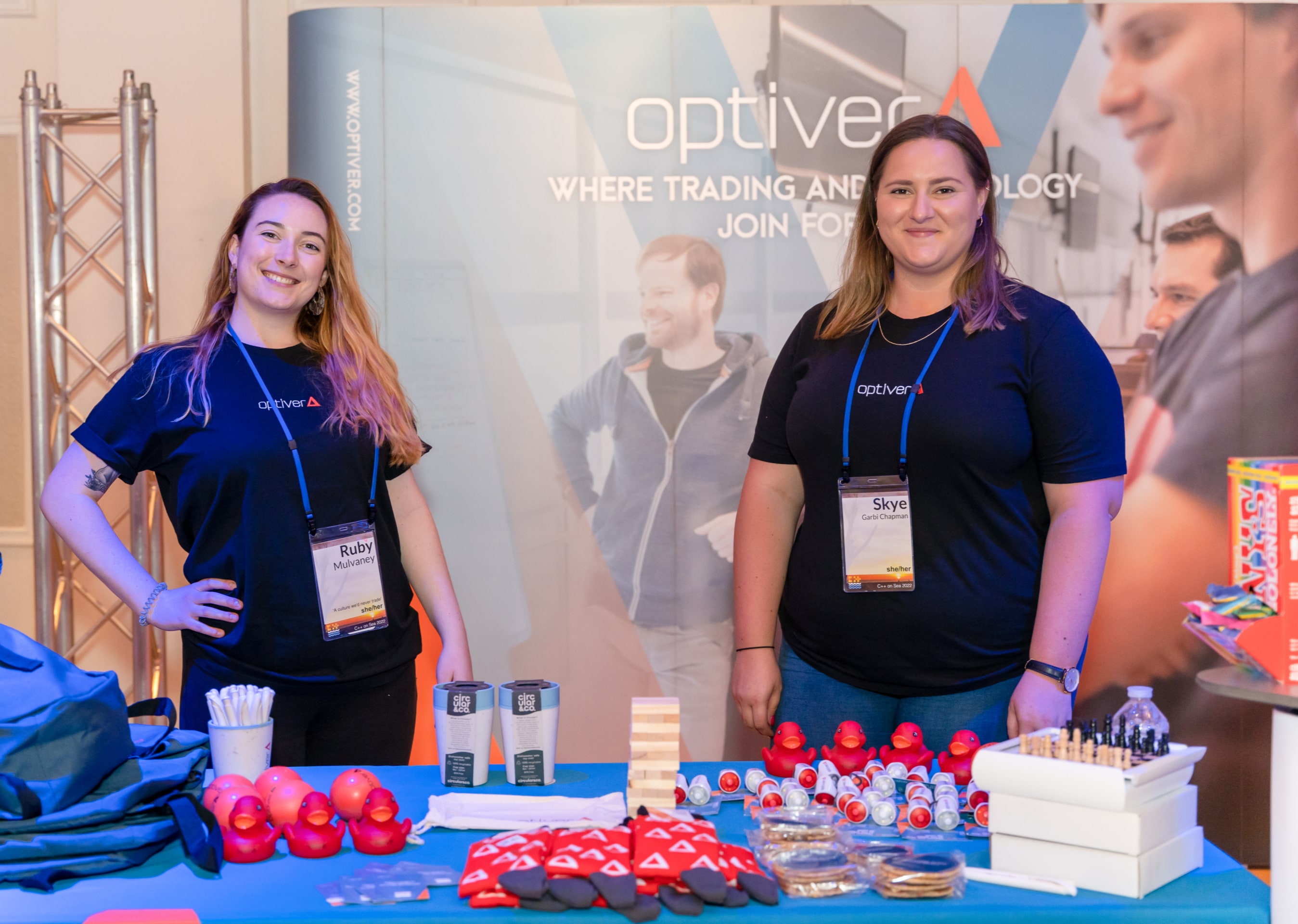 Optiver Booth