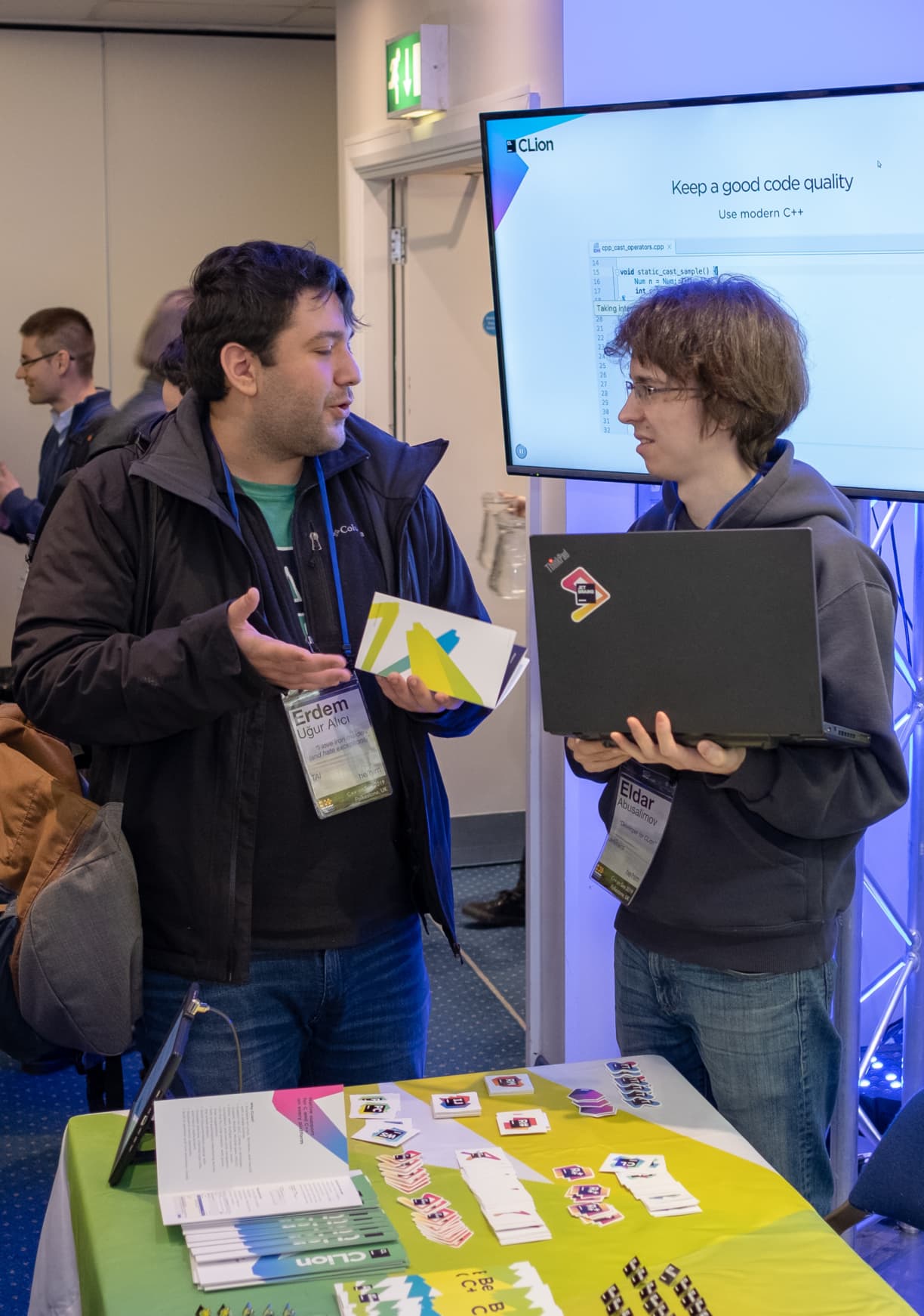 Jetbrains Booth at C++ on Sea 2019