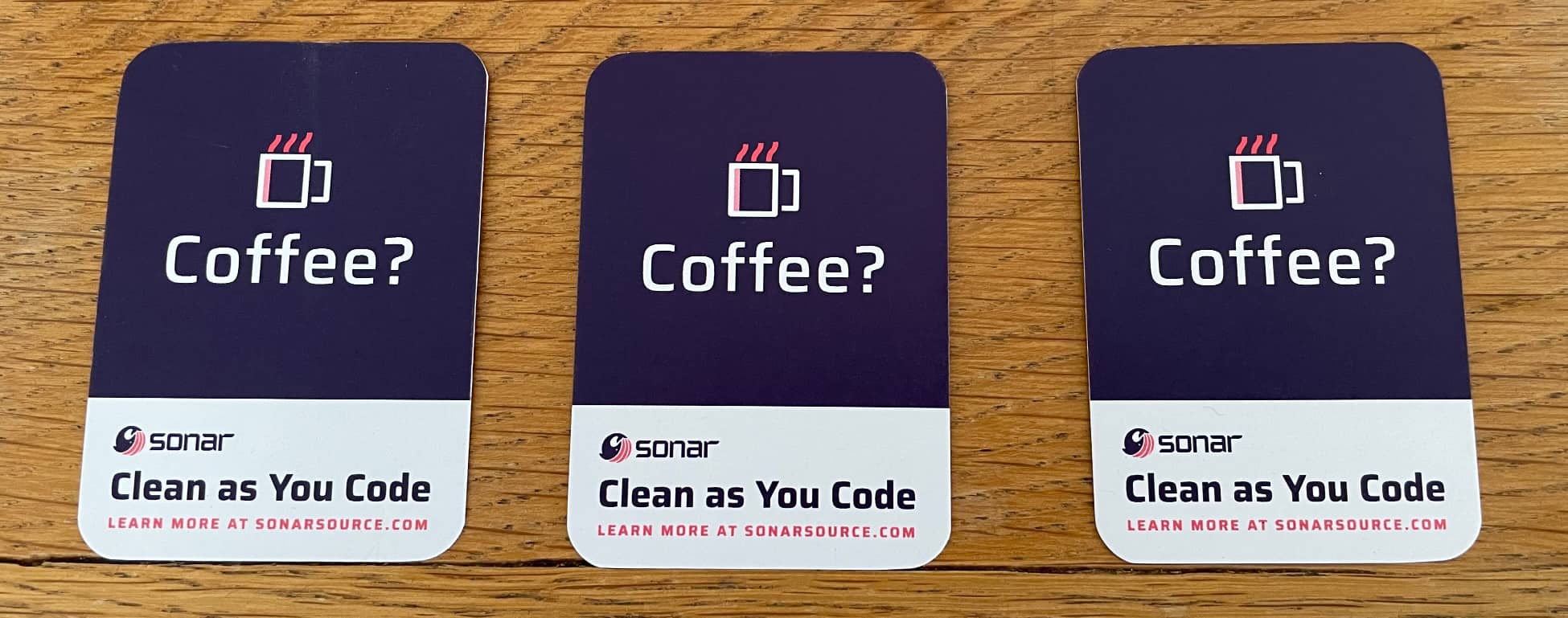 Coffee tokens from Sonar (2022)